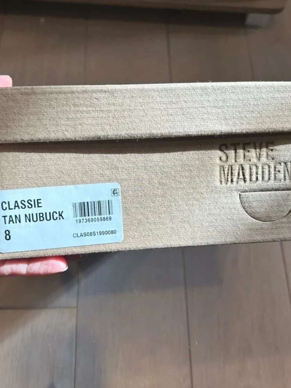 Steve‎ Madden Classie tan nubuck stilettos